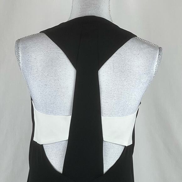 BCBGMaxAzria Sheer Black & White BalletCore Party Event Dress NWT Size XS - Picture 6 of 14